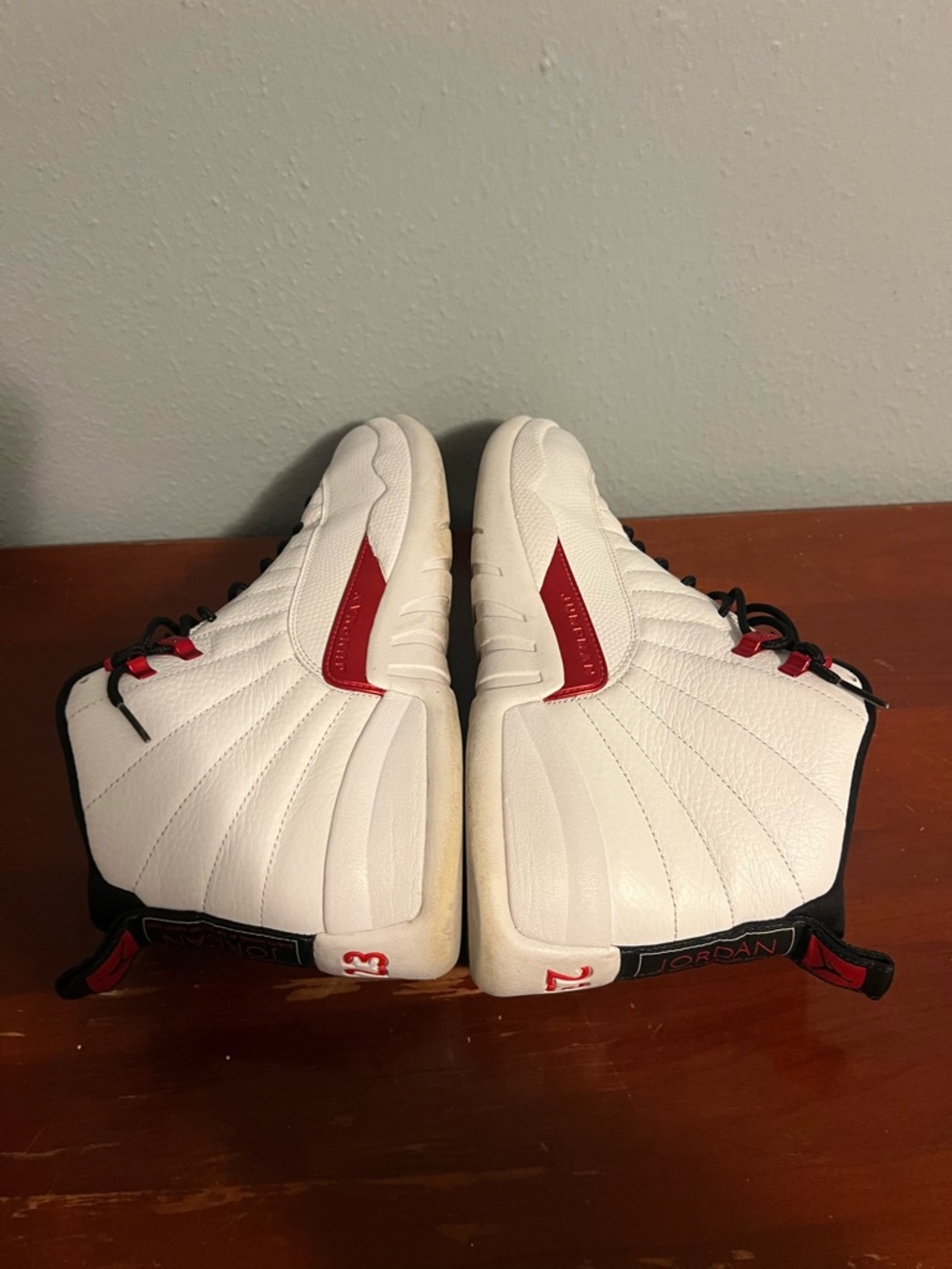 Nike Jordan Sneakers White Black Red AccentsAir Jordan 12 Twist